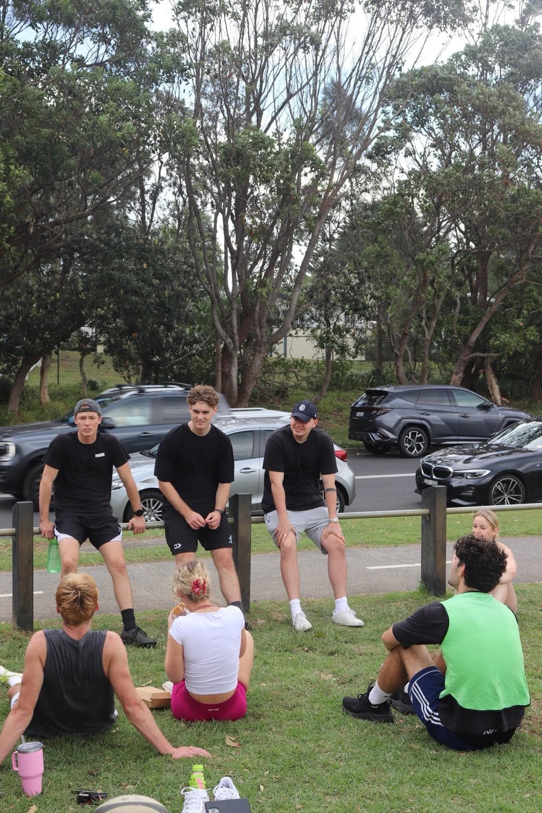 ReadyPlay community members gathered after sport in Sydney
